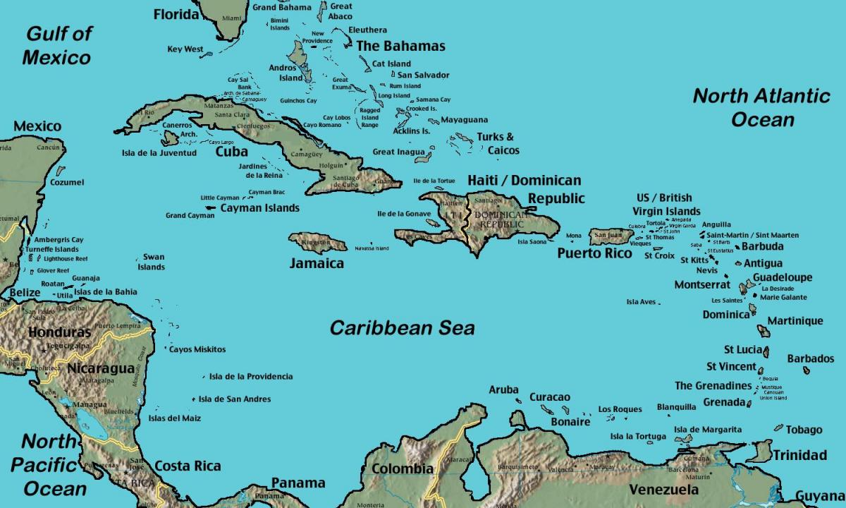арал унтраах венесуэл газрын зураг