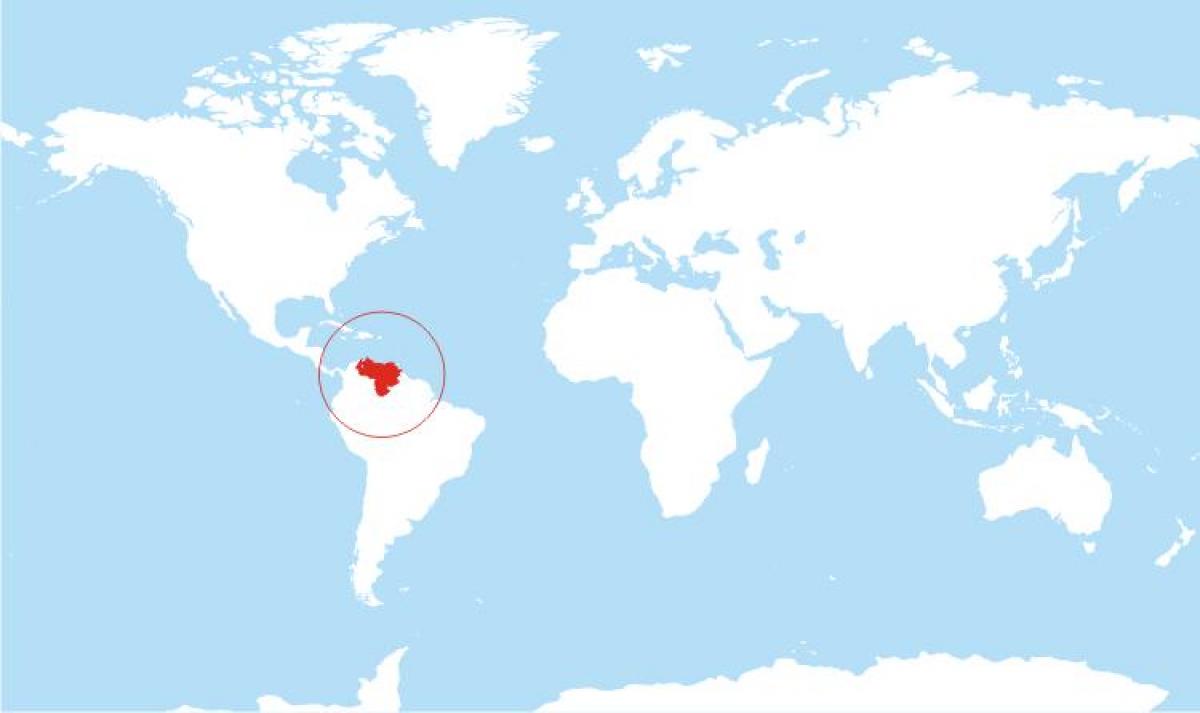 зураг венесуэл байршил дээр дэлхийн
