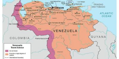 Венесуэл дахь газрын зураг